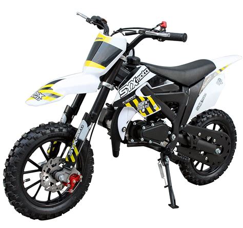 Syx moto 50cc dirt bike - If the kick start, often known as a kick starter, on a dirt bike gets stuck and the engine will not turn over, the problem could lie in many different areas, including the gears of...